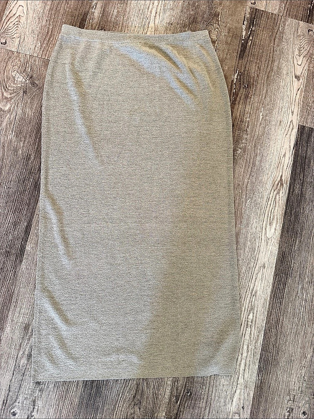 Chico's Design Midi Skirt in Brown Size Medium Like New